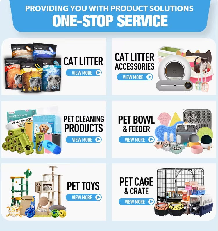 Free Samples High Quality Plant-based Tofu Cat Litter – 99% Dust Free, Highly Absorbent, Strong Clumping