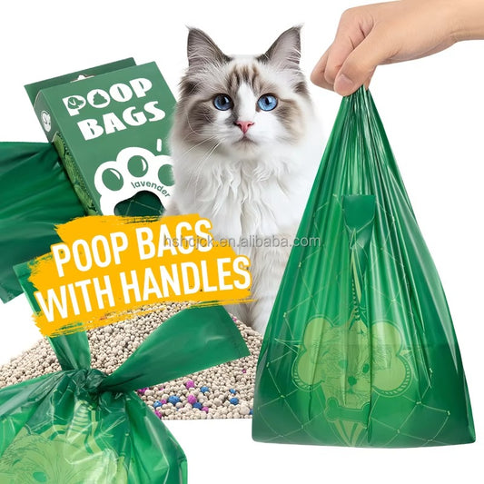 Free Samples Dog & Cat Poop Bags – New Design, Convenient, Eco Friendly, Biodegradable, Fast Delivery