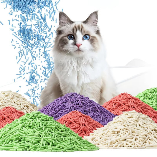 Free Samples Tofu Cat Litter – 1.5mm, 2.0mm, 3.0mm, Dust Free, Odor Control