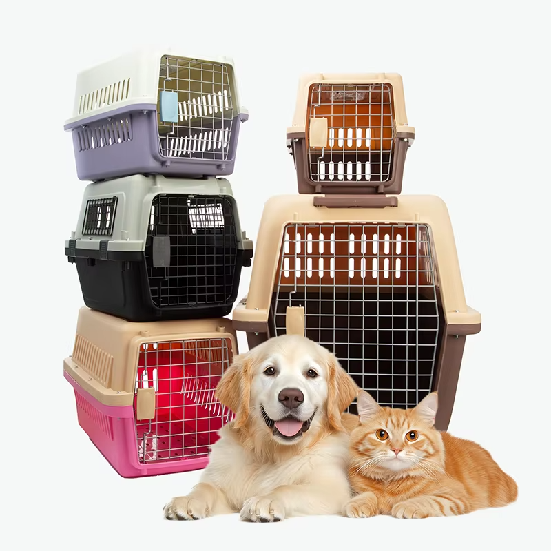 Custom Logo Pet Travel Carriers (for Dogs/Cats) – Airline Approved, Lightweight, Portable, Size Customizable