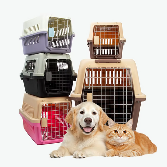 Custom Logo Pet Travel Carriers (for Dogs/Cats) – Airline Approved, Lightweight, Portable, Size Customizable