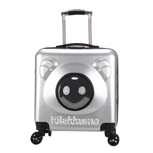 Custom Pet Carrier – Fashion Rolling Trolley/Backpack (for Dogs/Cats, Ideal for Travel)