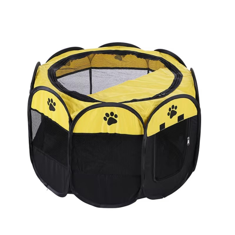 New Portable Foldable Pet Playpen – Kennel/Fence/Tent House for Dogs/Cats (Indoor, Puppy Cage/Delivery Room)