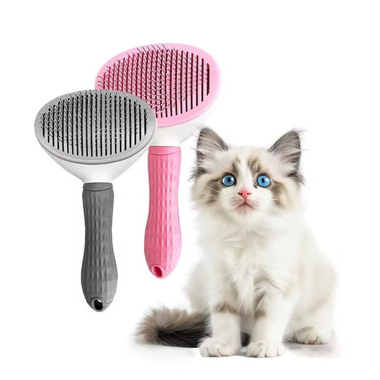 Best-Selling Pet Brush – Convenient, Multi-Functional, with Non-Slip Handle, Comfortable to Use, Removes Loose Hair