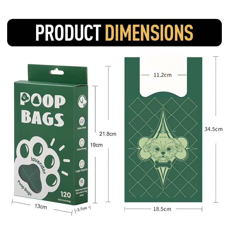 Free Samples Dog & Cat Poop Bags – New Design, Convenient, Eco Friendly, Biodegradable, Fast Delivery
