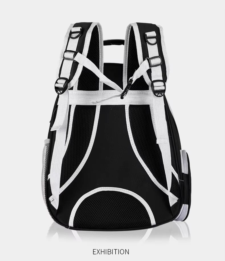 Designer Luxury Pet Carrier – Transparent Bubble Cat Backpack/Dog Travel Bag (Space Capsule Style, Portable)