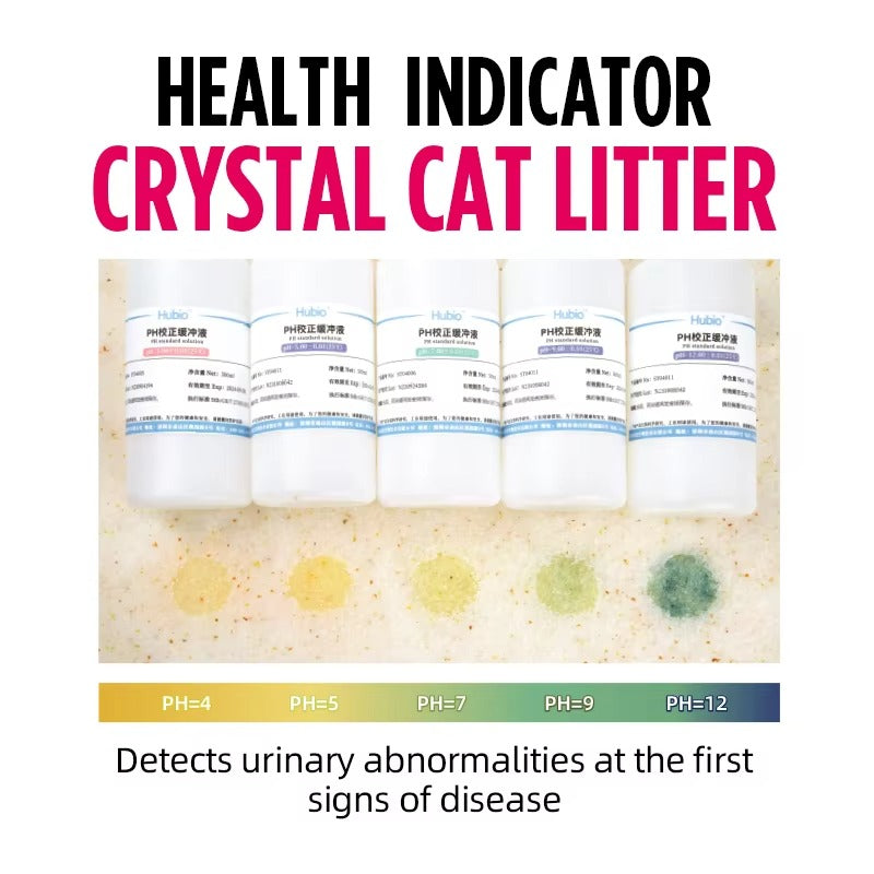 OEM Crystal Cat Litter – Free Design, Highly Absorbent, Eco Friendly, Odor Control, PH Testing