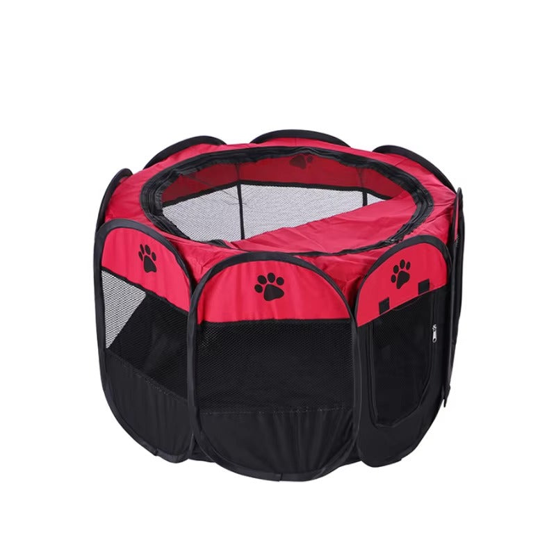 New Portable Foldable Pet Playpen – Kennel/Fence/Tent House for Dogs/Cats (Indoor, Puppy Cage/Delivery Room)