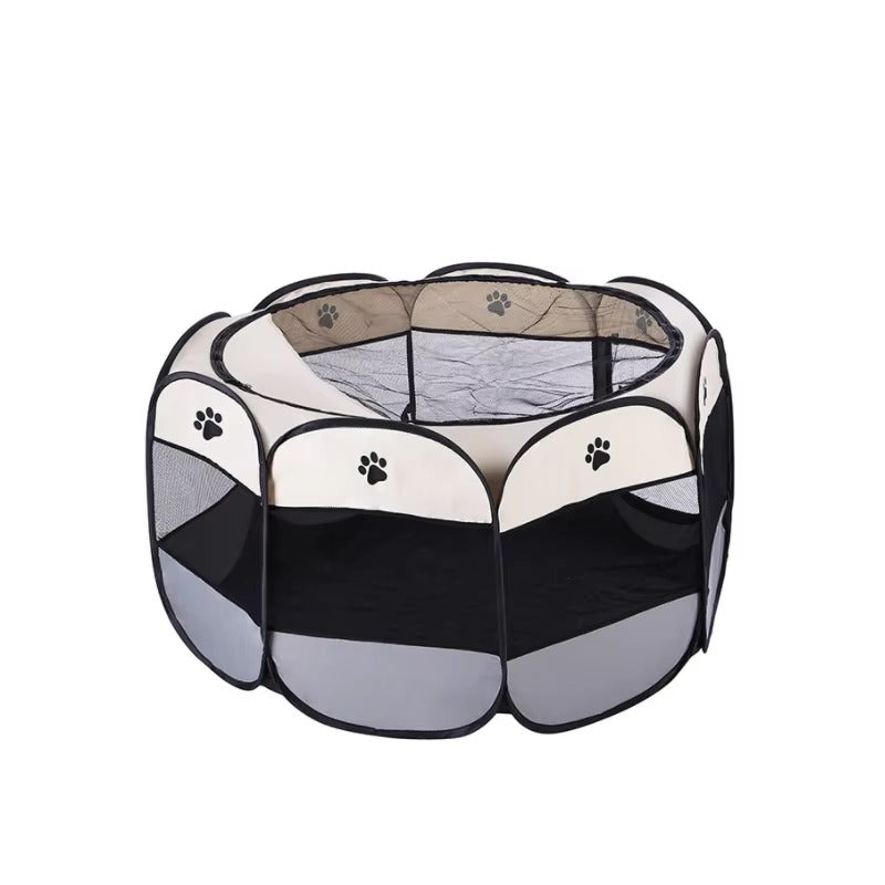 New Portable Foldable Pet Playpen – Kennel/Fence/Tent House for Dogs/Cats (Indoor, Puppy Cage/Delivery Room)