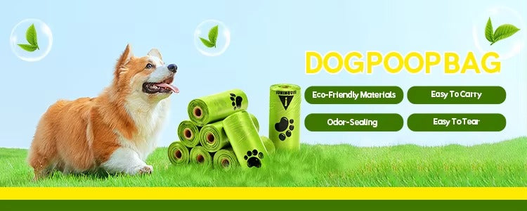 Free Samples Dog & Cat Poop Bags – New Design, Convenient, Eco Friendly, Biodegradable, Fast Delivery